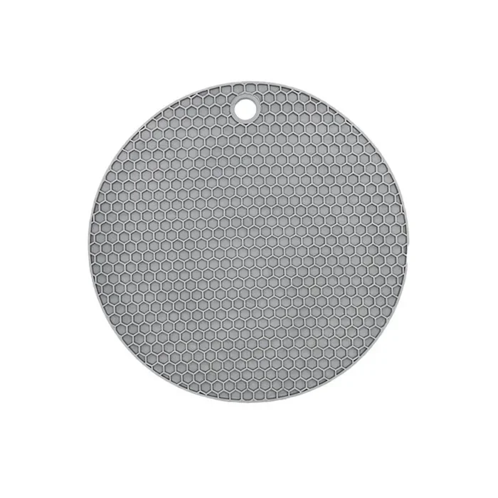 Круглый силиконовый коврик для стола 17/14 см