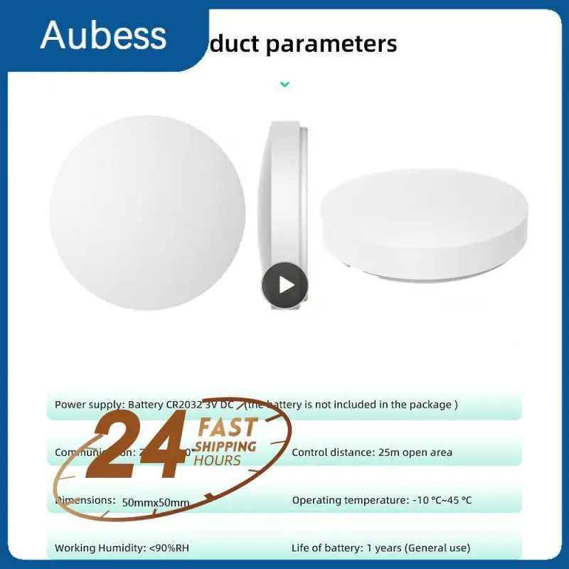 

2~10PCS Convenient Scene Switch Universal Battery Powered Smart Switches Tuya Zigbee 3.0 Wifi Smart Light Switch Smart Home