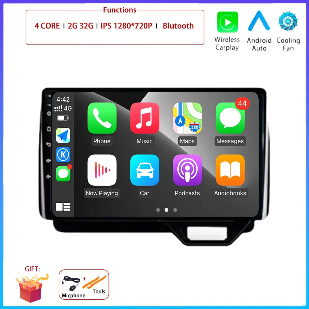 

Android 15 для Honda N BOX II 2 JF3 4 2017-2021 Автомобильный IPS QLED DSP плеер Видео WIFI Мультимедиа Стерео Радио Carplay Навигация