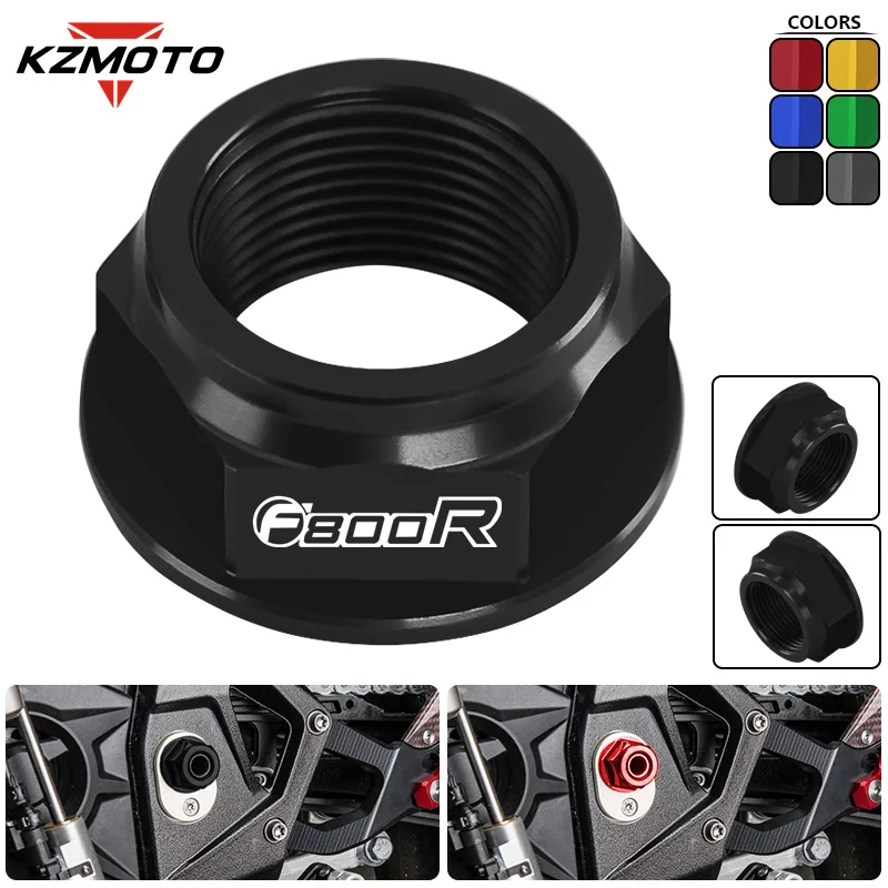 2024 НОВАЯ распродажа детали с ЧПУ для мотоцикла f800r алюминиевые гайки заднего