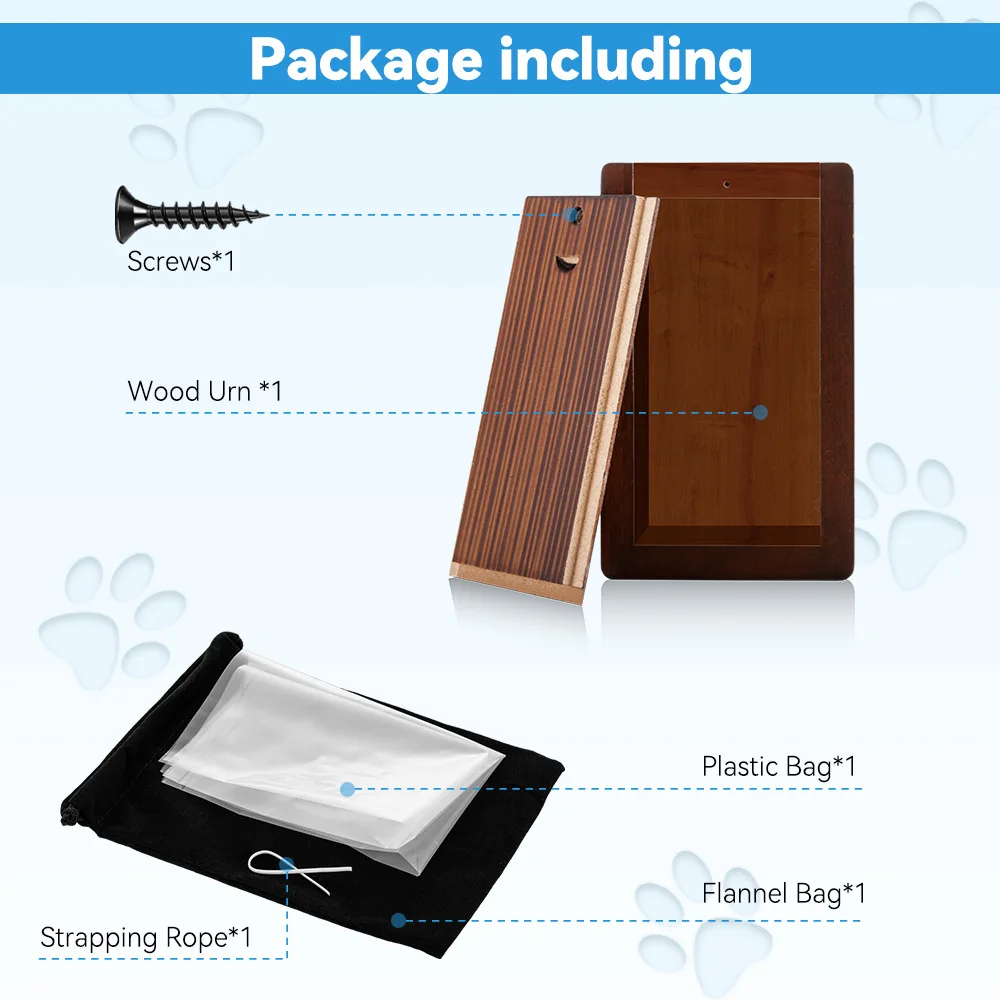 Распродажа деревянная Экологически чистая краска урна для кремации