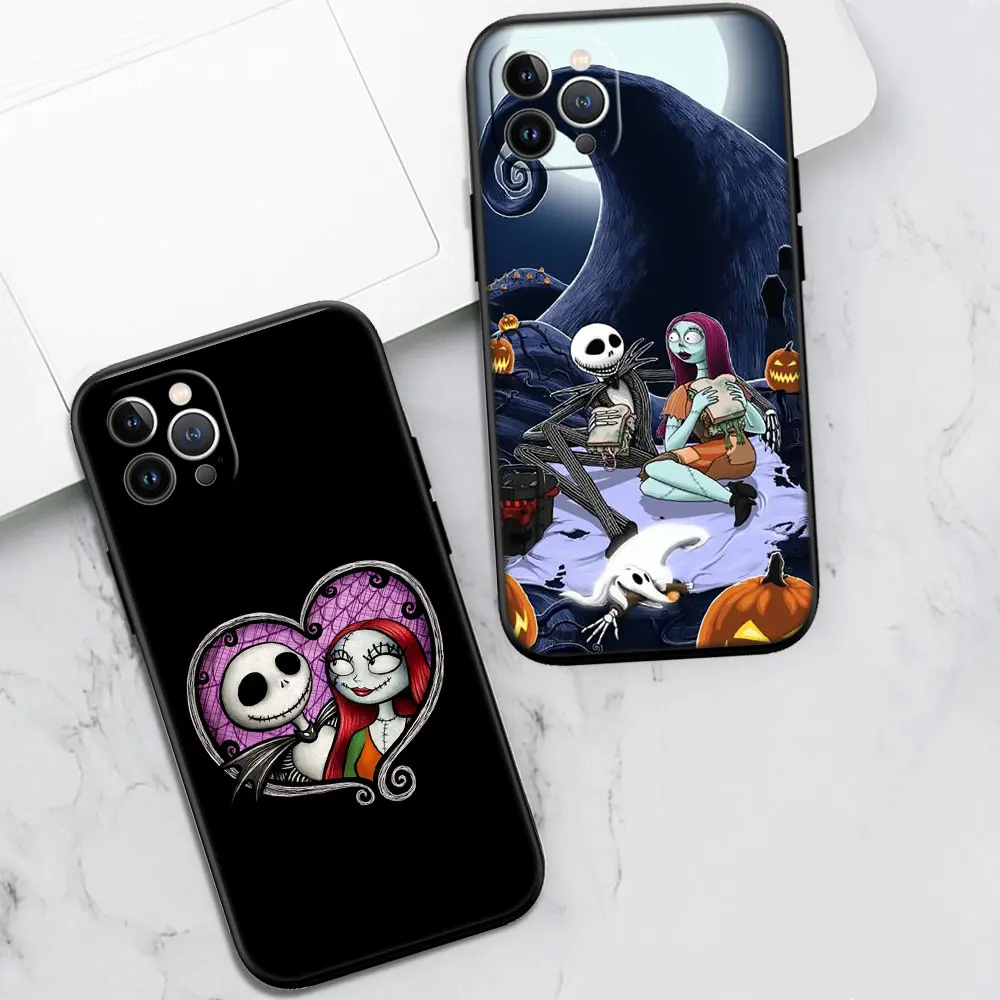 Чехол Кошмар перед Рождеством для Samsung S7 Edge S8 S9 S10 S10E S20 S21S Fe S23 Plus Lite Ultra