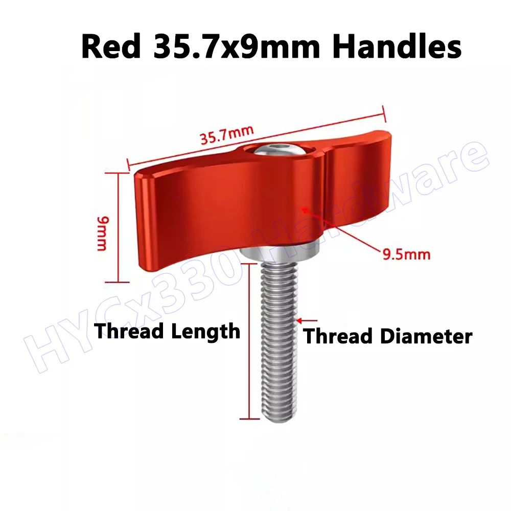 2 шт. Т-образные винты M4 M5 M6 1/4 дюйма