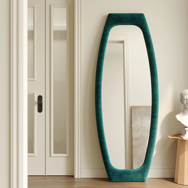 

Полноразмерное большое декоративное зеркало для макияжа, стоячее косметическое Напольное Зеркало для душа, парикмахерские зеркала для туалетного столика, домашний стиль YX50DM