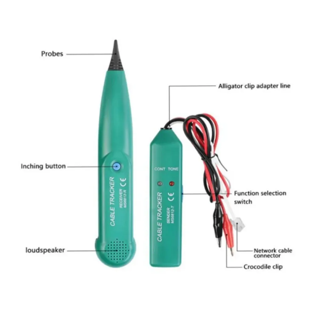 Кабельный тестер MS6812 профессиональный детектор LAN линии UTP STP прибор для