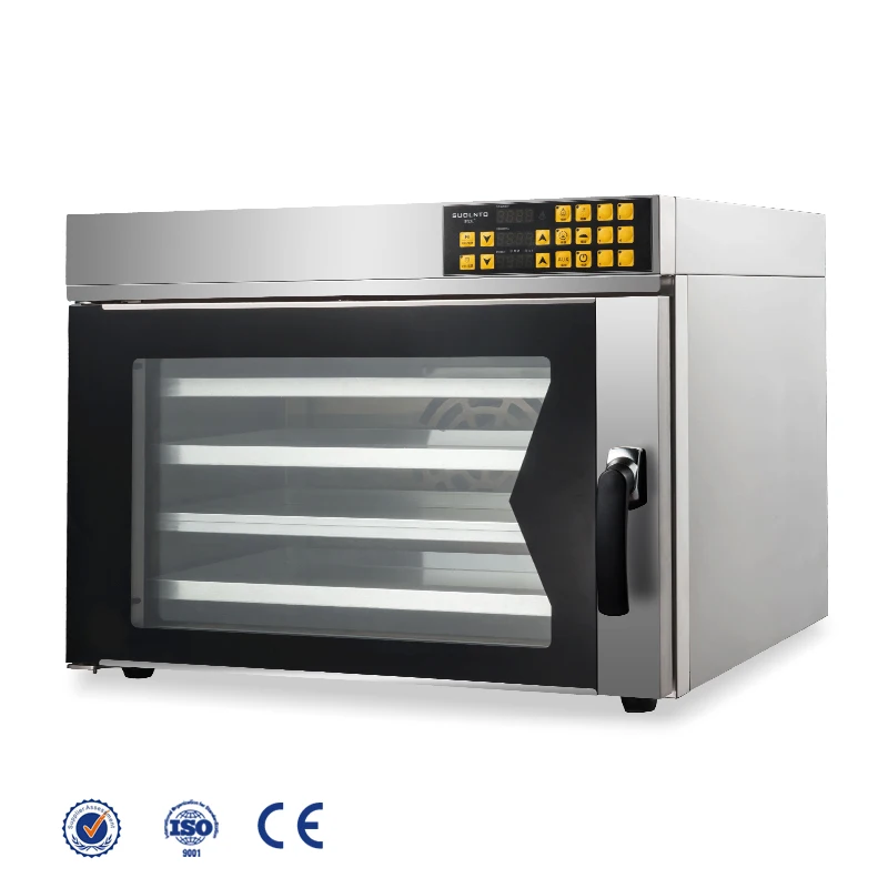 

4 Trays Commercial Hot Air Electric Steam Convection Oven