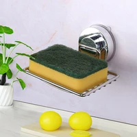 soap rack wall mount strong vacuum suction cup stainless steel soap dish holder rack bathroom rack soap dish shower storage