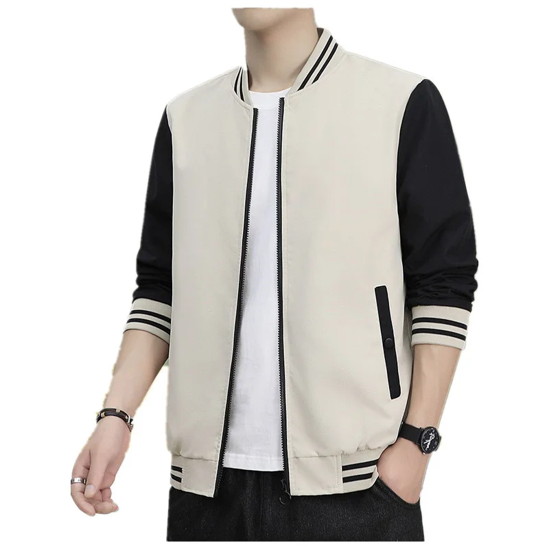 

Men Casual Sport Jacket Baseball Coat Slim Fit Unisex Baseball Uniform Bomber Men Jacket Oversized Bomber Jacket Couple M-5XL