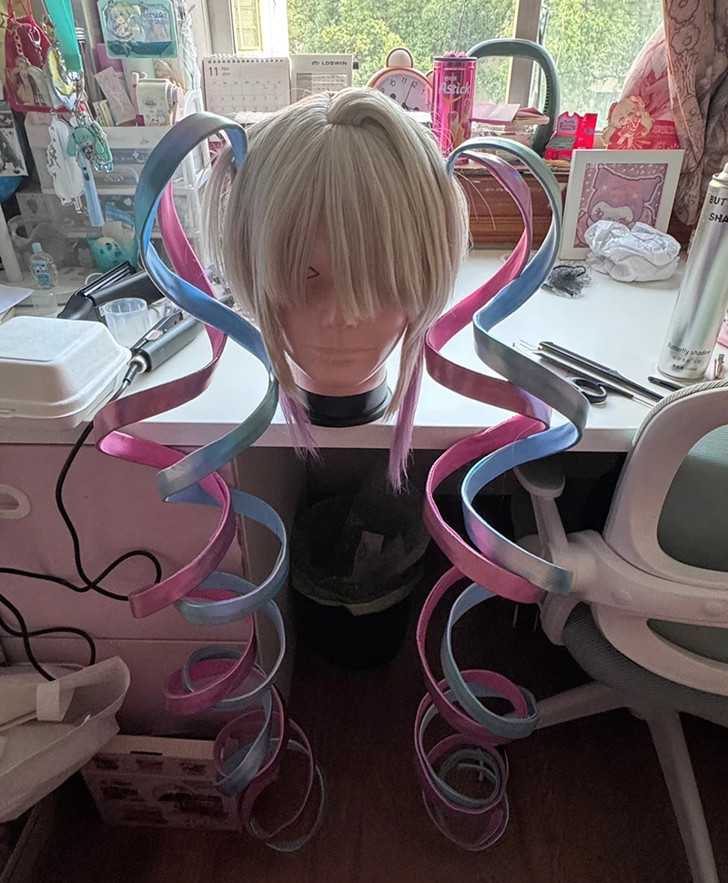 Парик для косплея KAngel Ame-chan Nechika-sama из игры NEEDY GIRL OVERDOSE, милый парик для косплея NEEDY GIRL OVERDOSE, аксессуар для вечеринки (art.: 3920da0e78bfe) - 3920da0e78bfe