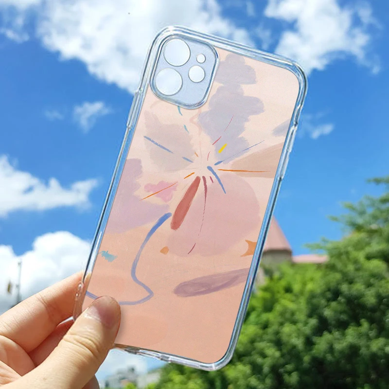 

Sunset Clouds Fireworks Case for IPhone 11 Pro Max 12 13 Mini Soft TPU Cover for Iphone XR 7 8 6 6S Plus X XS MAX SE 2020 Funda