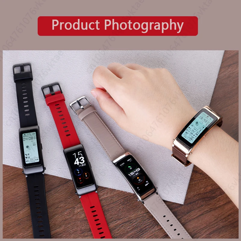 Смарт-браслет Huawei TalkBand B6 Bluetooth 5 2 AMOLED экран 1 53 дюйма процессор Kirin A1 наушники для