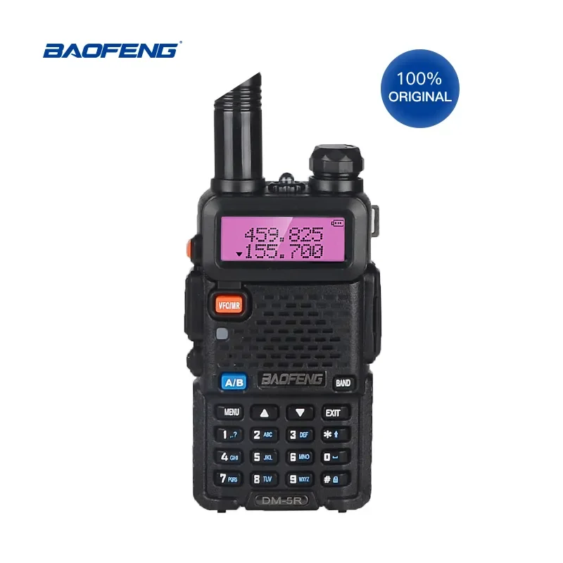 

2019 Baofeng DMR Tier II Digital Radio DM-5R Walkie Talkie Digital & Analog Mode DMR Repeater Function Compatible With Moto