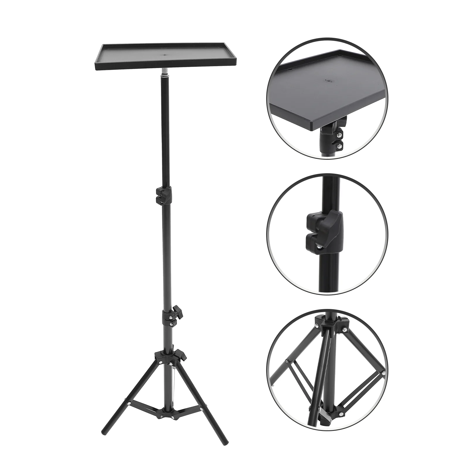 

Projector Bracket Tripod Holder Storage Rack Projector Tripod Holder Adjustable Projector Table Stand Bedside Support Shelf
