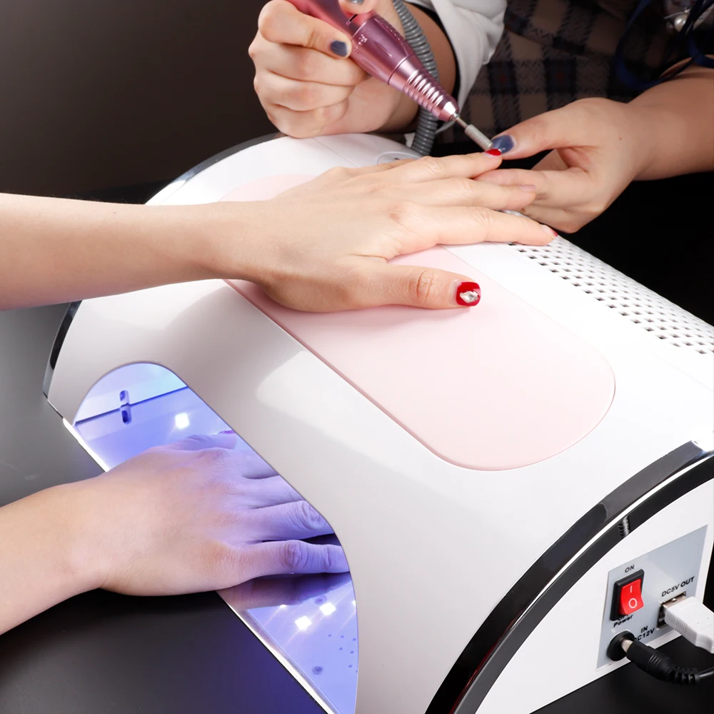 Liarty 3-IN-1 54W Nail Dust Collector +UV LED Nail Lamp +Electric Nail Drill Professional Nail Manicure Tool Machine for Salon enlarge
