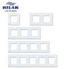 Панель сенсорная настенная с квадратным отверстием, 80 Х80 мм, A18W1