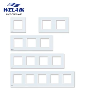 Панель сенсорная настенная с квадратным отверстием, 80 Х80 мм, A18W1