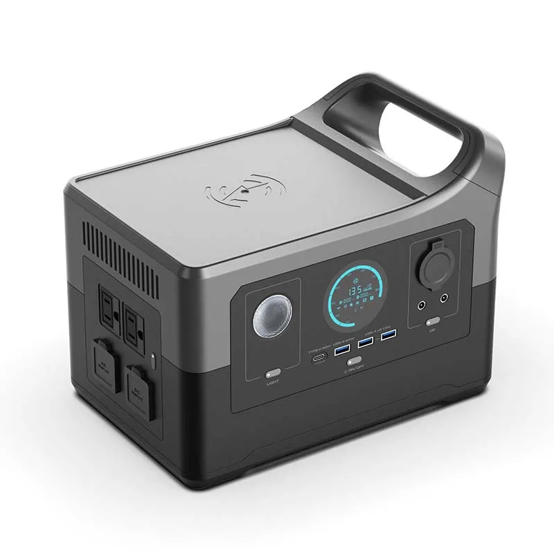 

Wireless charge 140000mAh power bank type c solar energy system storage battery portable power station 700w solar generator