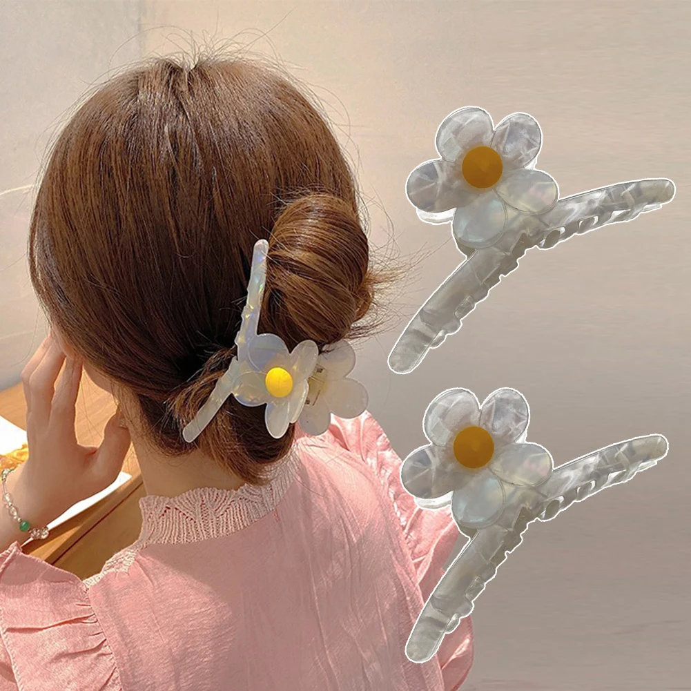 

Летняя акриловая заколка для волос ярких цветов для женщин и девушек красивый конский хвост коготь для Волос акула аксессуары для волос