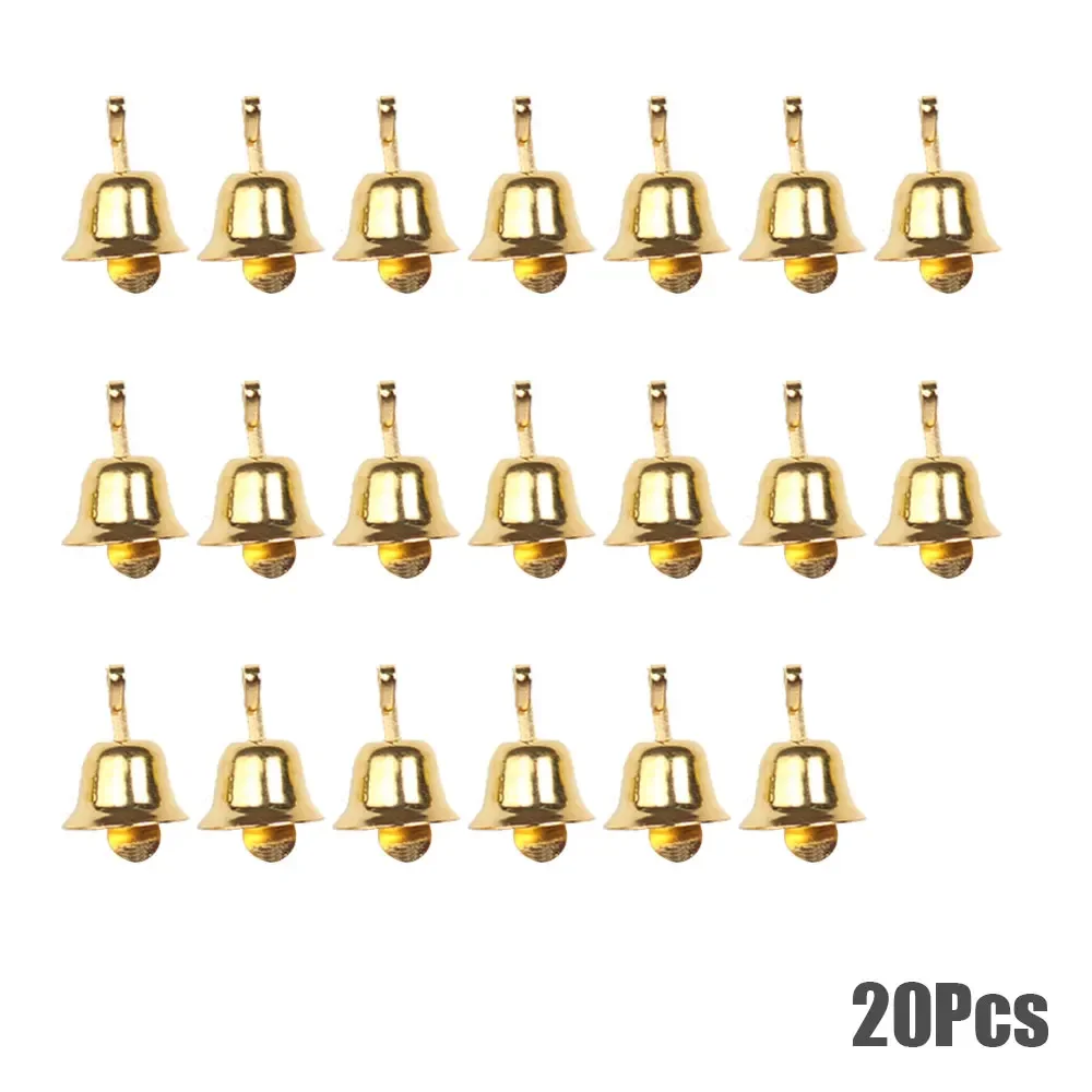 

Металлические колокольчики для декора 20 шт