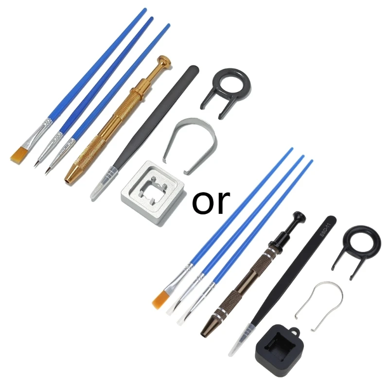 

8 шт., набор инструментов для чистки клавиатуры