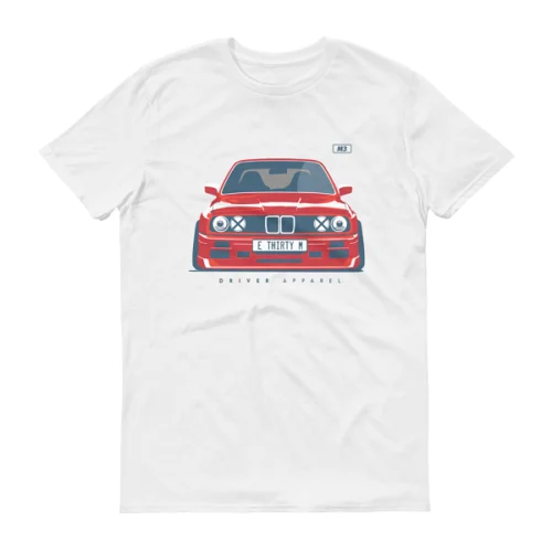 

M3 E30 футболка со стойкой, евро, Slammed, GDM, M Sport, винтажная, Классическая