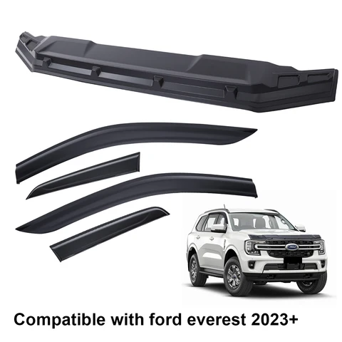 Защитный козырек капота + солнцезащитный козырек от дождя для Ford Everest T9 2023 2024 следующего поколения 4X4 автомобильные аксессуары