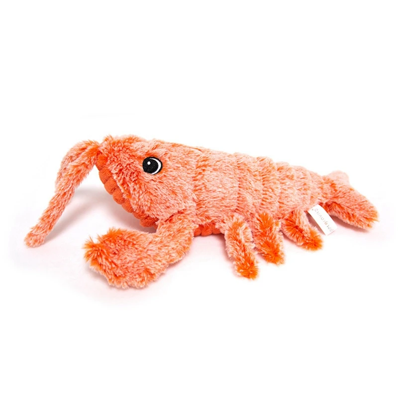 

Pet Cat Toy USB Charging Simulation Electric Dancing Mobile Floppy Disk Lobster Pet Toy