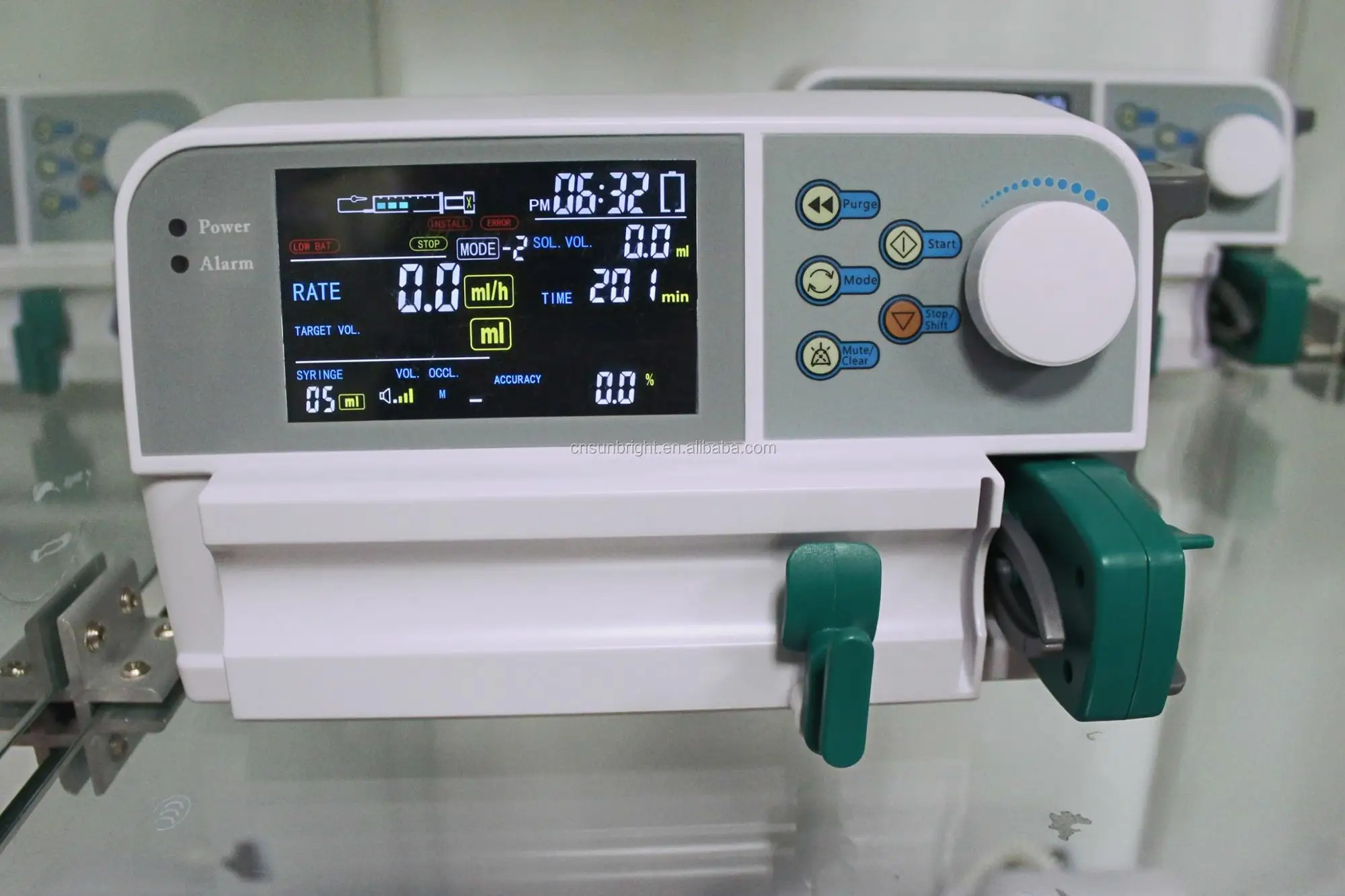 

health care push veterinary instrument injector syring pump