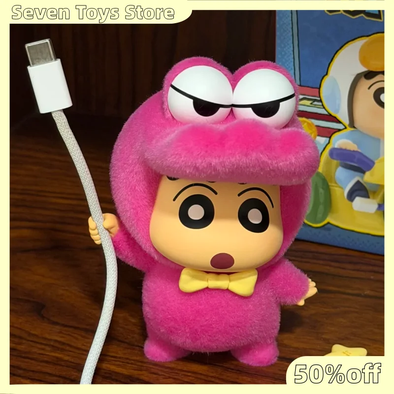 Фото Коллекционная фигурка Toptoy Crayon Shin Chan из серии Dynamic Toy City в слепой коробке, настольное украшение, совместный выпуск, подарки на день рождения №5