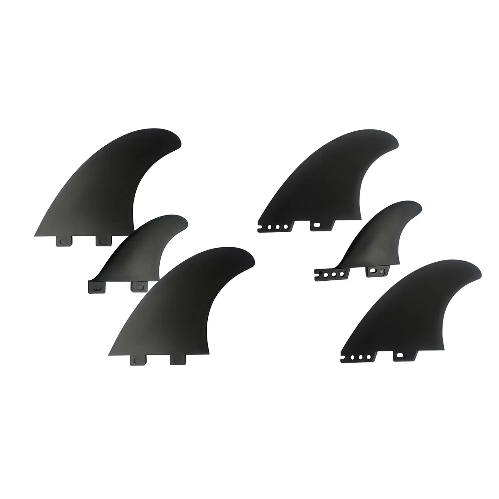 

3x Surfboard Fins Surfboard Tail Rudder Durable Surfing for Dinghy Longboard
