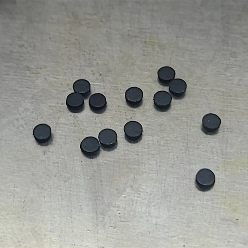 10 шт., однотонная черная круглая резиновая нижняя заглушка, подходит для Dupont L2 Ligne2, внутренний газовый клапан, запасные части для ремонта своими руками