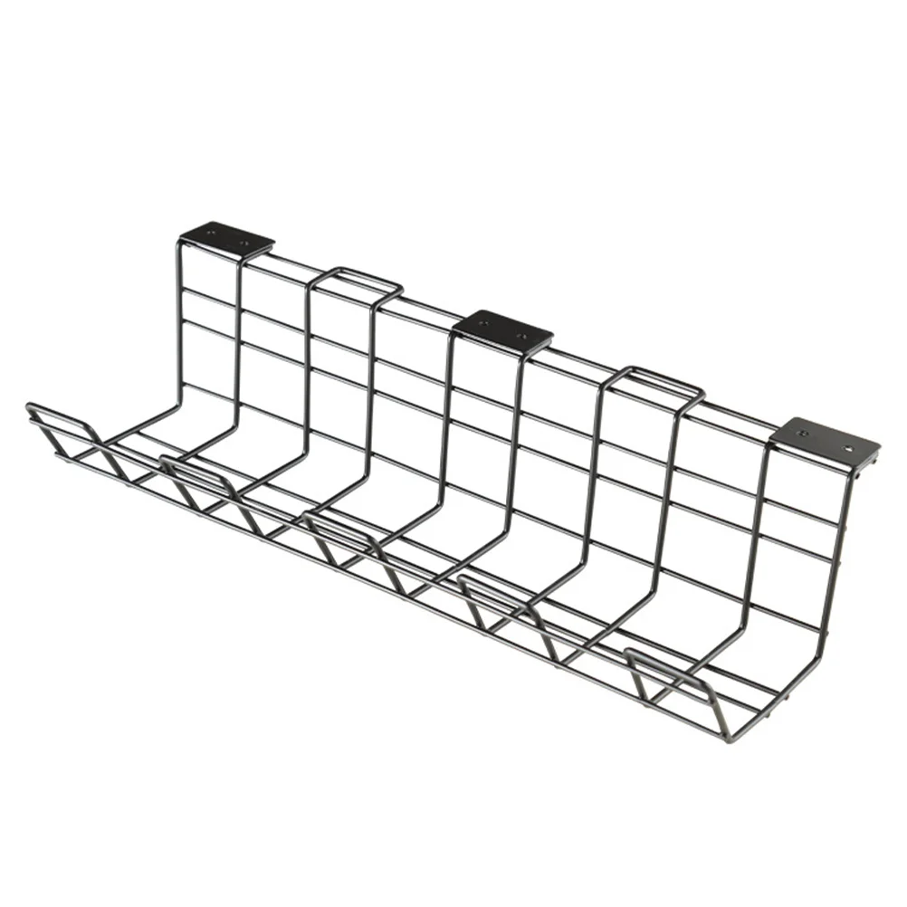 

Storage Rack Cable Management Shelf Wire Metal Storage Shelves Organizer Patch Board Home