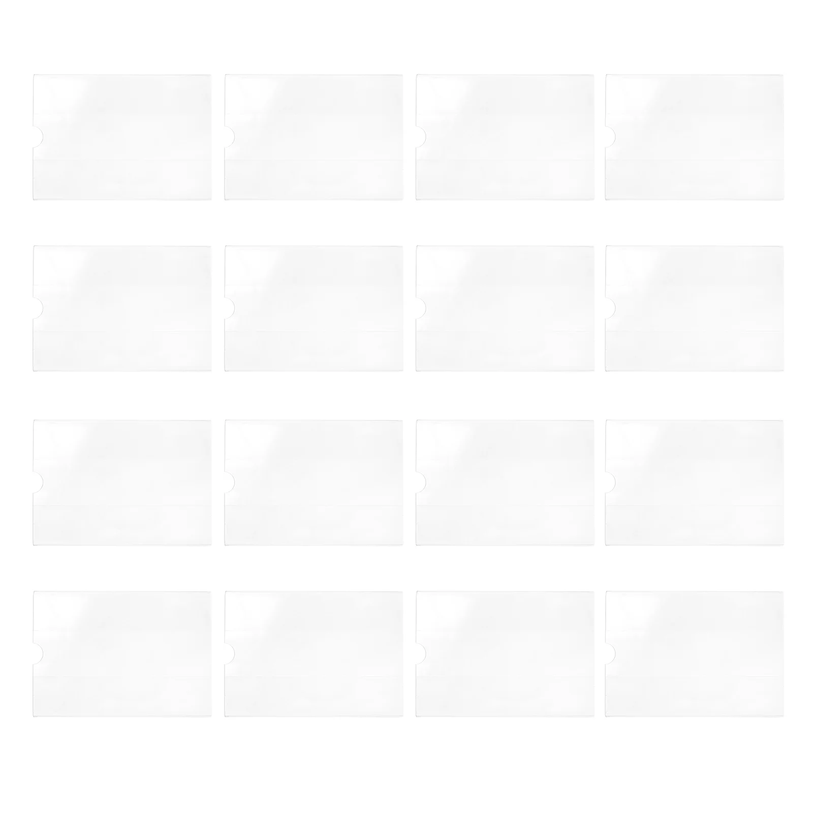 

Holder Price Label Tag Wall Sign Mount Labels Display Acrylic Shelf Retail Wire Holders Transparent Supermarket Rack Clear