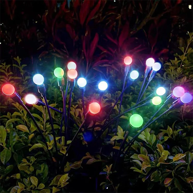 

Solar LED Light Outdoor Garden Decoration Landscape Lights Firework Firefly Garden Lights Lawn Garden Decor New Year Xmas Decor