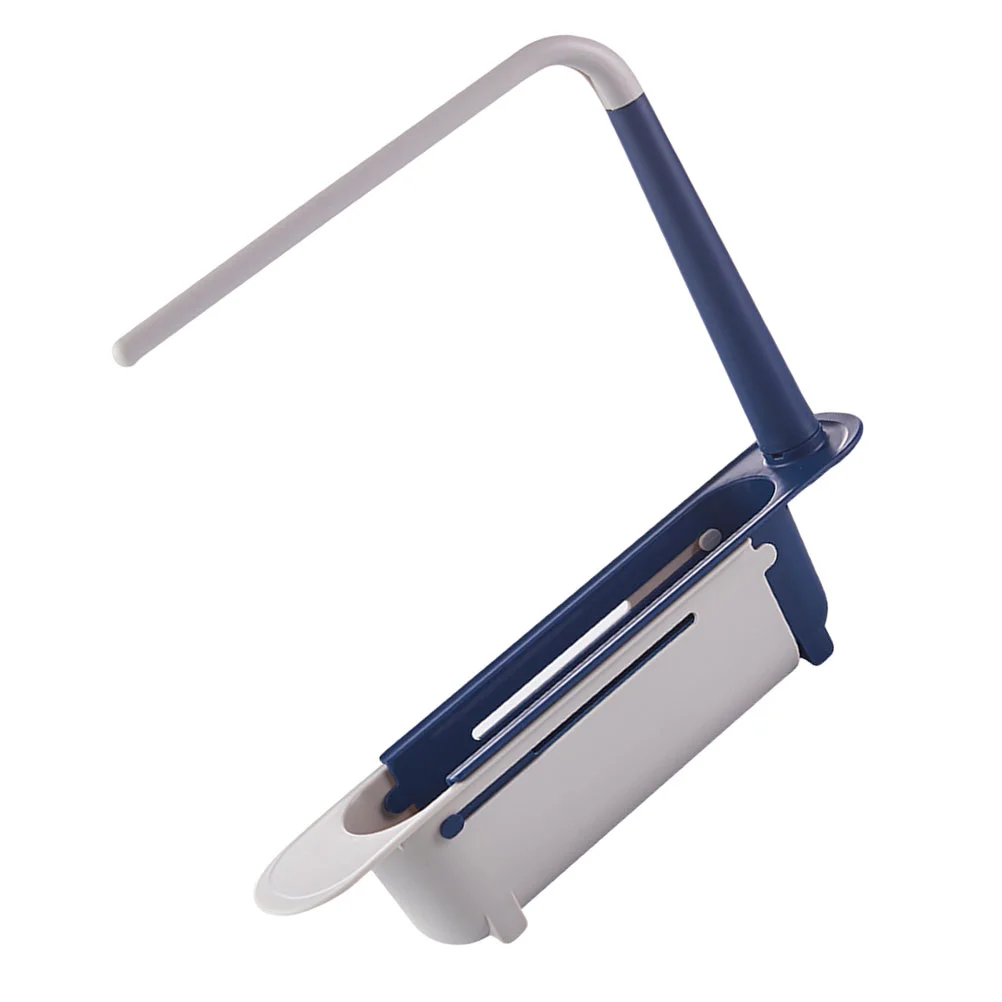 

Sink Rack Kitchen Accessory Organizer Sponge Storage Holder Telescopic Draining Plastic Racks
