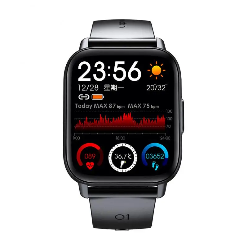 

Smart Watch 24 Sports Modes 1.69 Inch Water Proof Heart Rate Monitoring Sleep Monitoring Pedometer Sport Watch Smart Bracelet