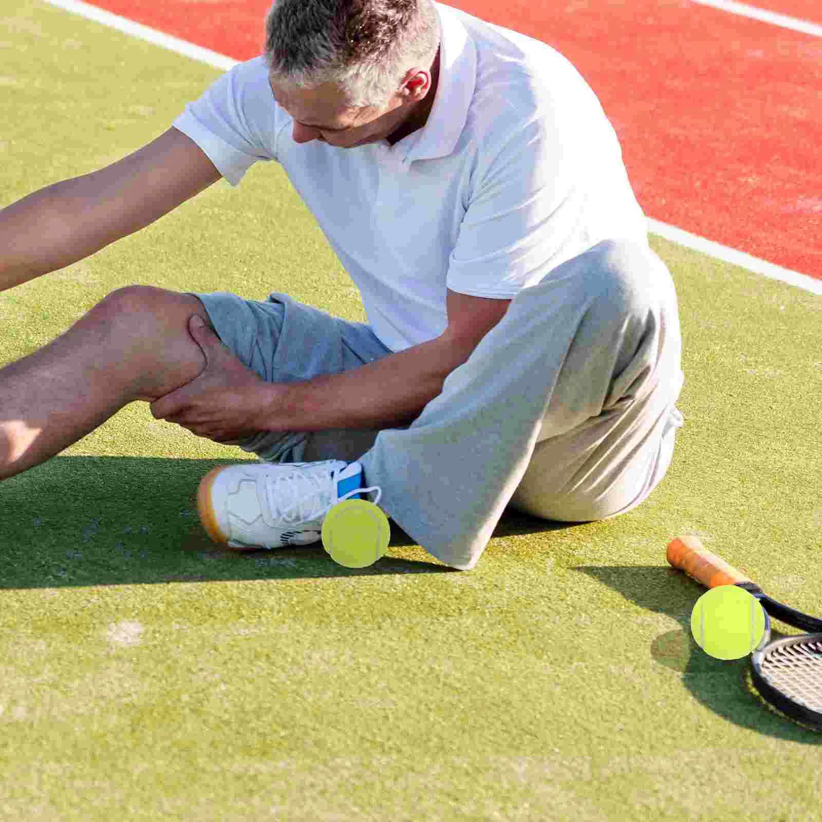 

3Pcs Training Tennis Professional Tennis Ball Learning Training Ball Practice Ball for Self Training