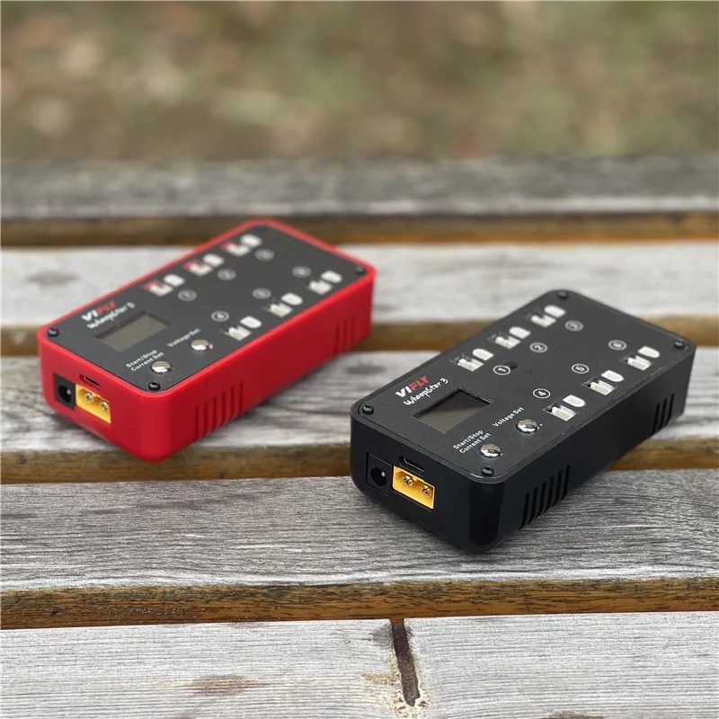 VIFLY WhoopStor 3 V3 6 портов 1S LIPO зарядное устройство разрядник функция хранения для FPV