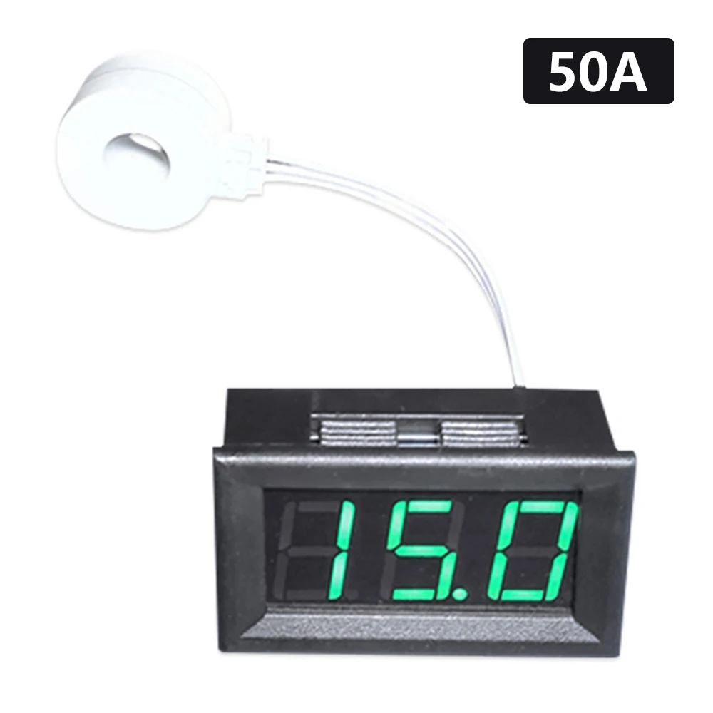 

Цифровой вольтметр Амперметр постоянного тока 120 в а 50 а датчик заряда тока Холла для монитора солнечной батареи автомобиля
