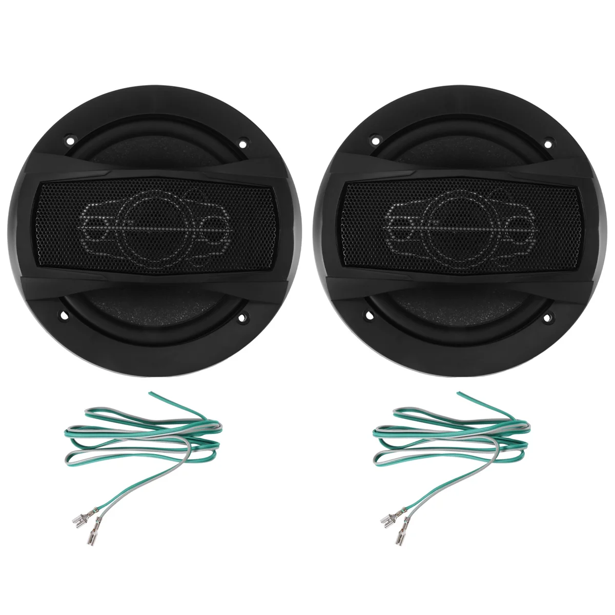 

2Pcs 6 Inch 350W 4 Way Car Coaxial Speaker Music Stereo Full Range Frequency Hifi Speakers Auto Door Loundspeaker