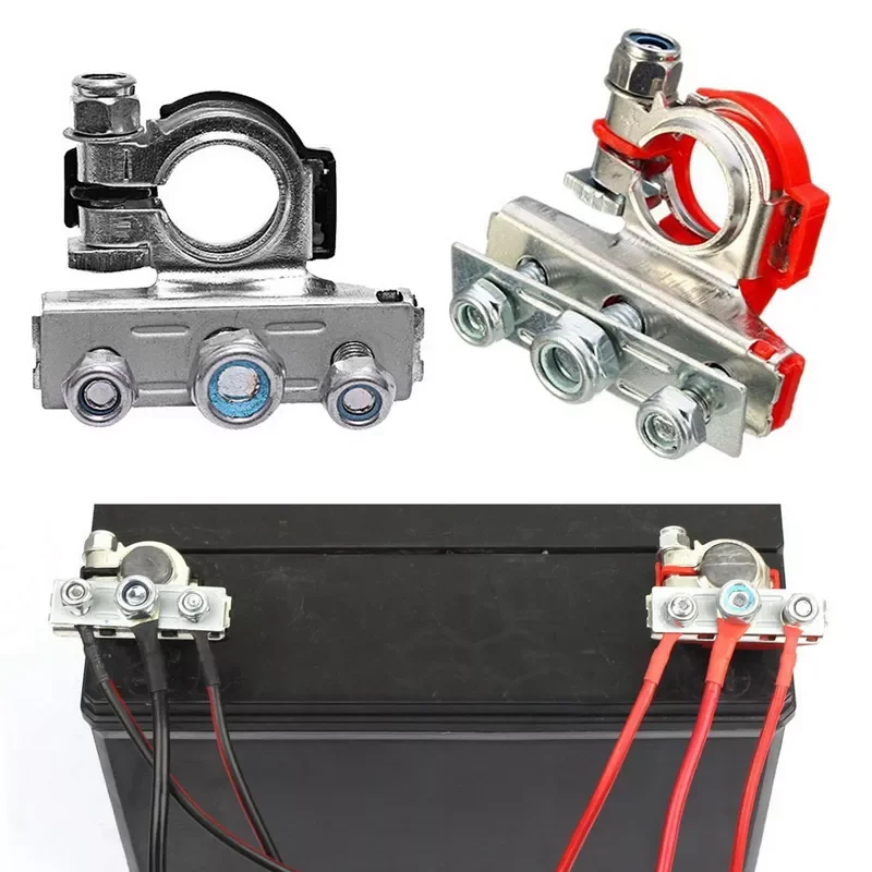

12V 24V Automotive Car Top Post Battery Terminals Wire Cable Clamp Terminal Connectors Car Accessories