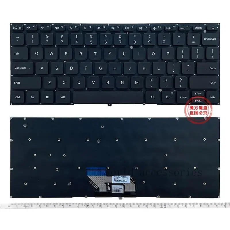 Новая английская клавиатура Wyoresy для Xiaomi Redmi book 14 XMA1901-AN da AG GG MIUI redmibook 13 дюймов 14s R5