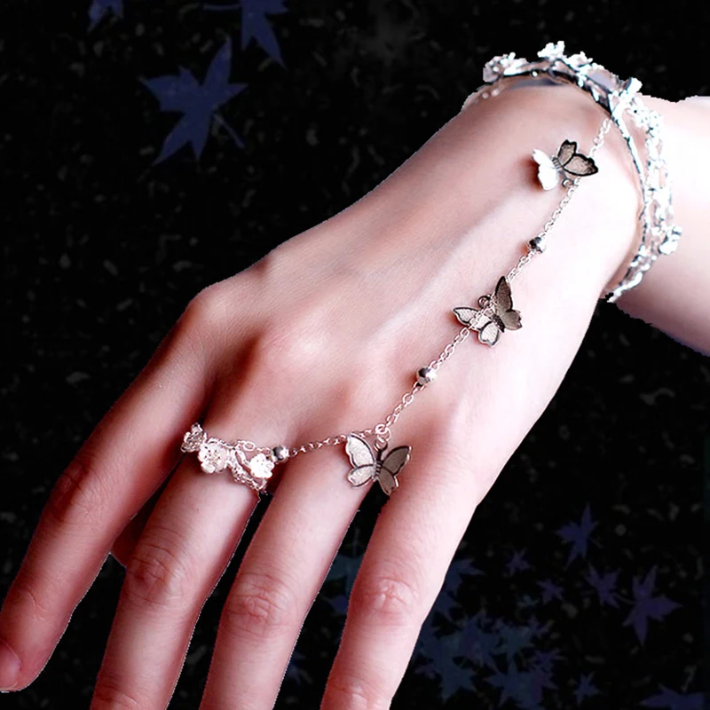 Аниме Tian Guan Ci Fu браслет с кольцом-колокольчиком Hua Cheng Xie Lian