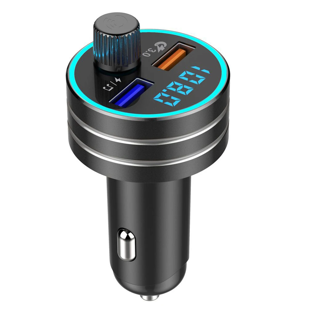 

Wireless Car FM Transmitter Kit MP3 Player Adapter Dual USB Charger