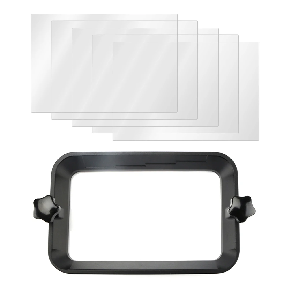

Latform Trough Kit Light Curing Printer Platform Resin Vat Set Aluminium with FEP Film Covers Durable 3D Printer Modular