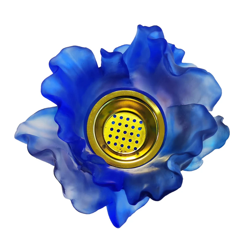 Ваза из хрустального стекла разноцветная ваза для цветов