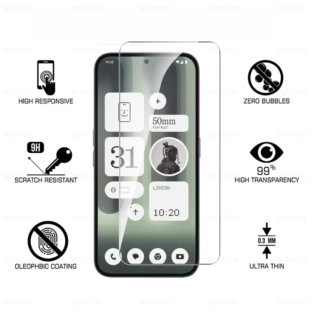 1-4 шт. закаленное стекло для телефона (2a) Plus 5G защита экрана Phone2aPlus Phone2a 2a 2aPlus 2 A A2