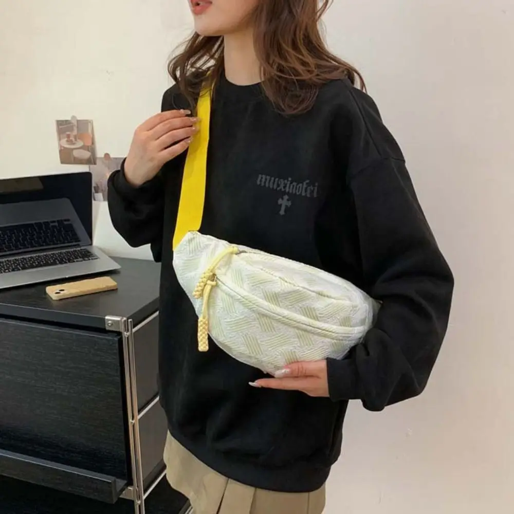 Повседневные поясные сумки нагрудная Сумочка в полоску мужская сумка через