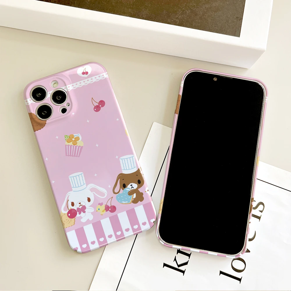 Чехол для телефона MINISO SUGARBUNNIES Samsung S21Fe S23 22 Ultra Plus A 04E 33 5G HD в твердом переплете с