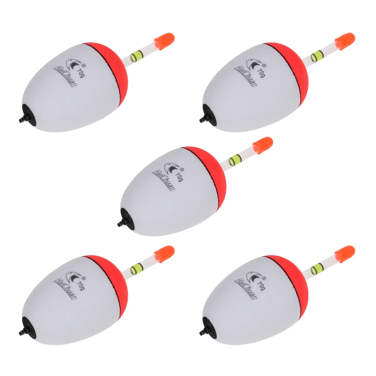 

5 Pcs 70g Sea Fishing Floating Floats Can Be Inserted Luminous Sticks Pole Belly Fishing Bobber (White) Sale